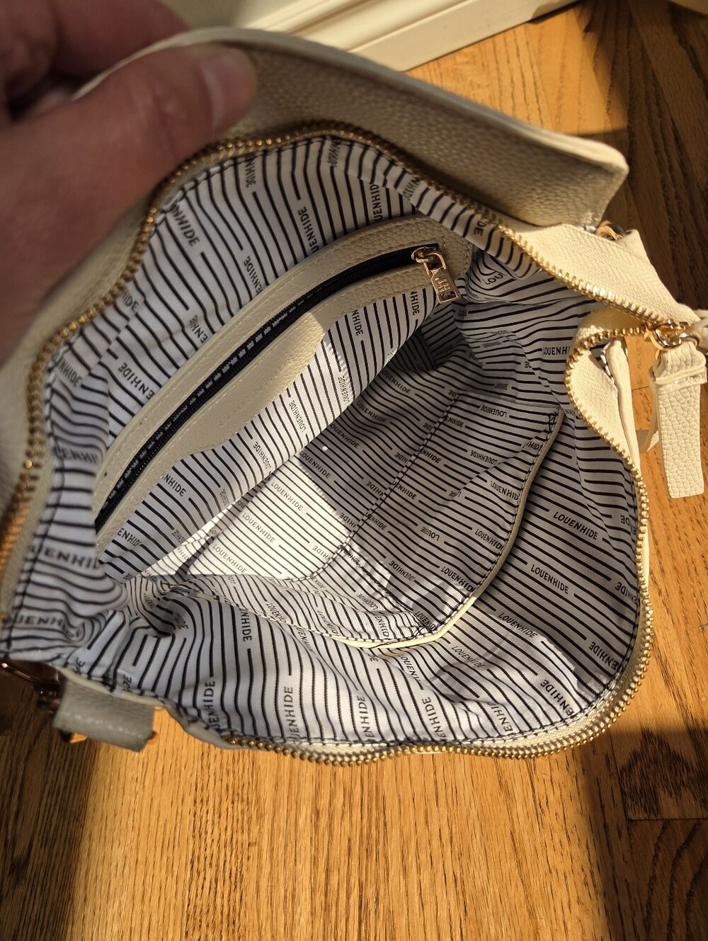 Leather Shoulder/Cross Body Bag - Picture 4 of 5